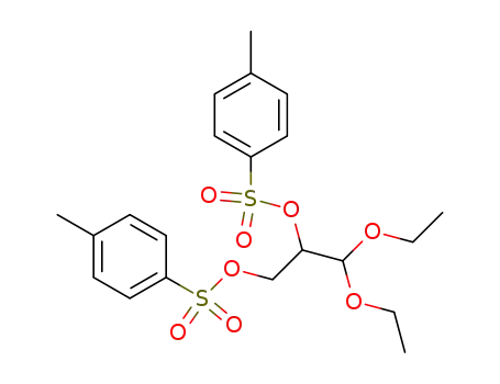 2,3-bis-(toluene-4-sulfonyloxy)-propionaldehyde diethylacetal