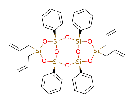 (1R,3S,7R,9S)-5,5,11,11-tetraallyl-1,3,7,9-tetraphenyl-2,4,6,8,10,12,13,14-octaoxa-1,3,5,7,9,11-hexasilatricyclo[7.3.1.13,7]tetradecane