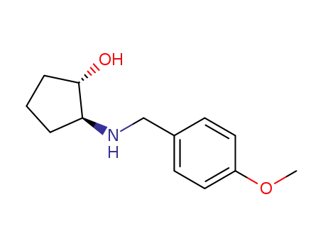 trans-2-((4-methoxybenzyl)amino)cyclopentanol