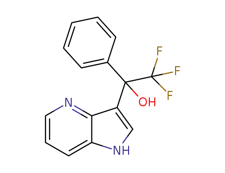 2,2,2-trifluoro-1-phenyl-1-(1H-pyrrolo[3,2-b]pyridin-3-yl)ethan-1-ol