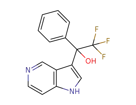 2,2,2-trifluoro-1-phenyl-1-(1H-pyrrolo[3,2-c]pyridin-3-yl)ethan-1-ol