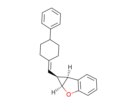 1-((4-phenylcyclohexylidene)methyl)-1a,6b-dihydro-1H-cyclopropa[b]benzofuran
