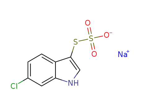 sodium S-(6-chloro-1H-indol-3-yl) thiosulfate