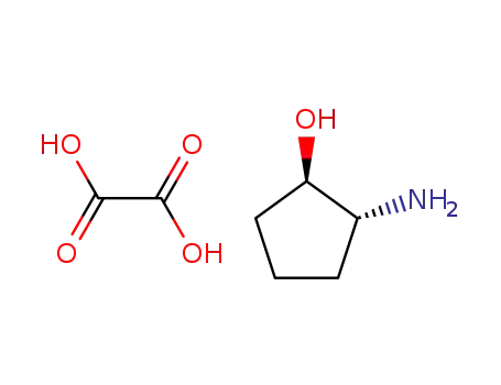 (+/-)-trans-2-amino-cyclopentanol; hydrogenoxalate