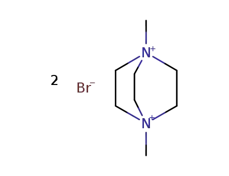 Molecular Structure of 5450-74-8 (1,4-dimethyl-1,4-diazoniabicyclo[2.2.2]octane)