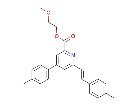 2-methoxyethyl (E)-6-(4-methylstyryl)-4-(p-tolyl)picolinate