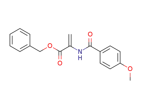 benzyl 2-(4-methoxybenzamido)acrylate