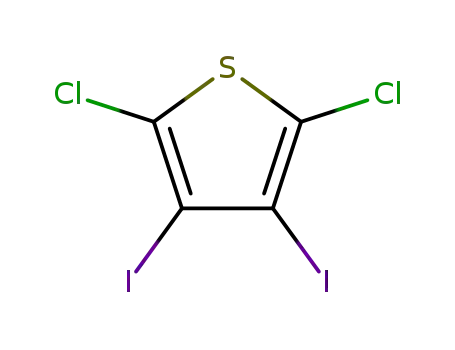 2,5-dichloro-3,4-diiodothiophene