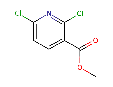 Molecular Structure of 65515-28-8 (METHYL 2 6-DICHLOROPYRIDINE-3-CARBOXYLA&)