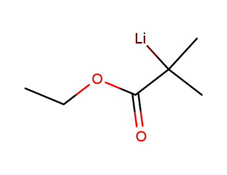 ethyl α-lithioisobutyrate