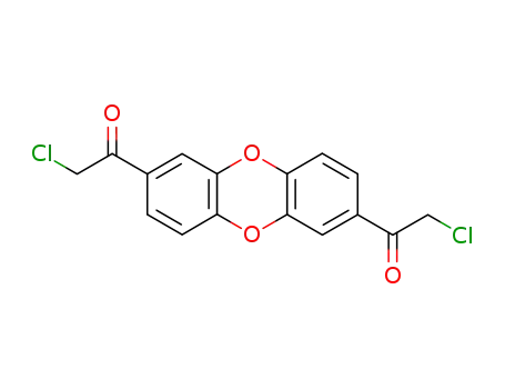 1,1′-(dibenzo[b,e][1,4]dioxine-2,7-diyl)bis(2-chloroethanone)