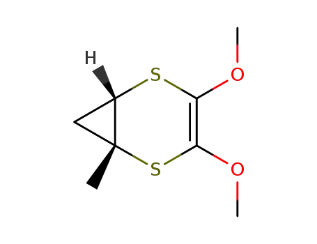 3,4-Dimethoxy-1-methyl-2,5-dithiabicyclo<4.1.0>hept-3-en