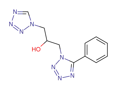 1-<5-phenyl-1(2)-tetrazolyl>-3-<1(2)-tetrazolyl>-2-propanol