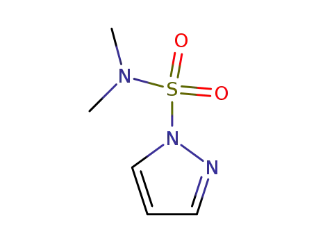 Molecular Structure of 133228-21-4 (1-(DiMethylsulfaMoyl)pyrazole)