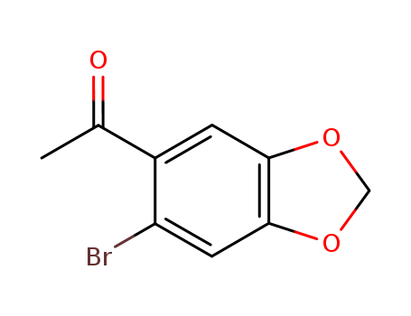 Ethanone,1-(6-bromo-1,3-benzodioxol-5-yl)- cas  71095-26-6