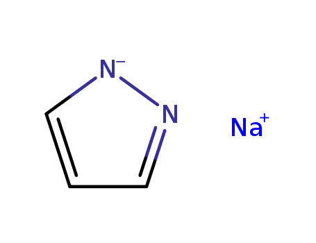 Molecular Structure of 40958-82-5 (1H-pyrazole, sodium salt)