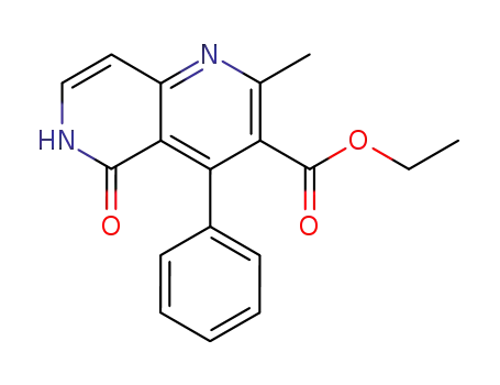 2-Methyl-5-oxo-4-phenyl-5,6-dihydro-[1,6]naphthyridine-3-carboxylic acid ethyl ester