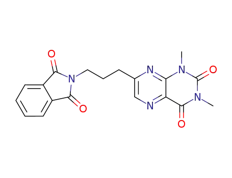 7-[3-(1,3-Dioxo-1,3-dihydro-isoindol-2-yl)-propyl]-1,3-dimethyl-1H-pteridine-2,4-dione