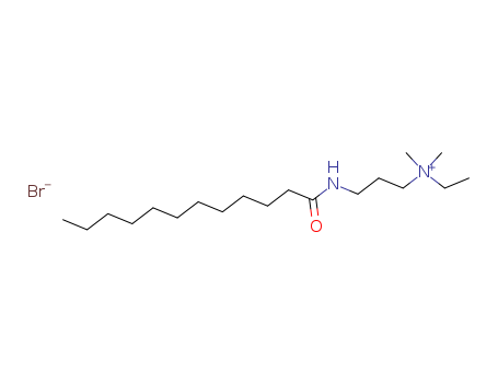 1-Propanaminium, N-ethyl-N,N-dimethyl-3-[(1-oxododecyl)amino]-,  bromide