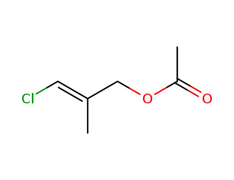 (E)-2-methyl-3-chloro-2-propenyl acetate
