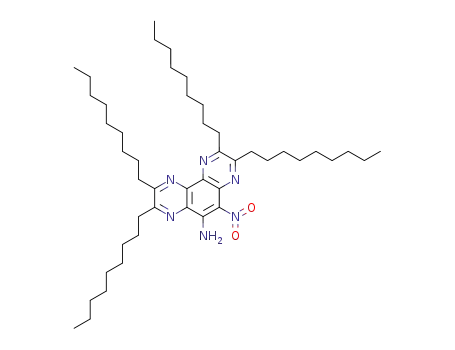5-Amino-6-nitro-2,3,8,9-tetranonylpyrazino<2,3-f>quinoxaline