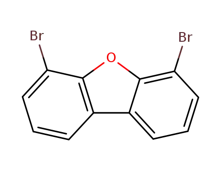 Molecular Structure of 201138-91-2 (4,6-Dibromodibenzofuran)