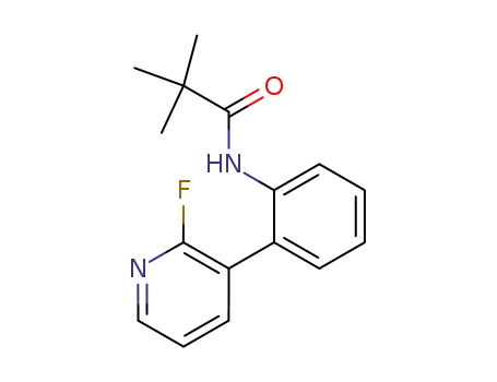 2,2-dimethyl-N-(2-(2-fluoro-3-pyridyl)phenyl)propanamide