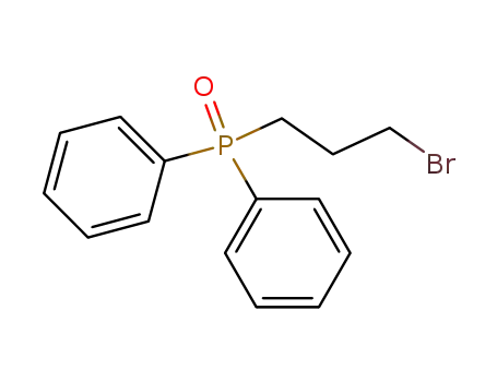Molecular Structure of 121934-92-7 (Phosphine oxide, (3-bromopropyl)diphenyl-)