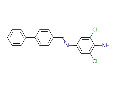 N'-[1-Biphenyl-4-yl-meth-(E)-ylidene]-2,6-dichloro-benzene-1,4-diamine