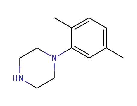 Molecular Structure of 1013-25-8 (1-(2,5-DIMETHYLPHENYL)PIPERAZINE)