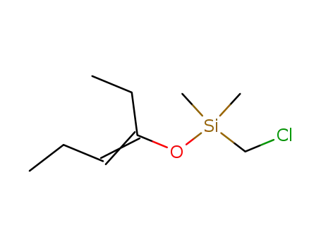 Chloromethyl-((Z)-1-ethyl-but-1-enyloxy)-dimethyl-silane