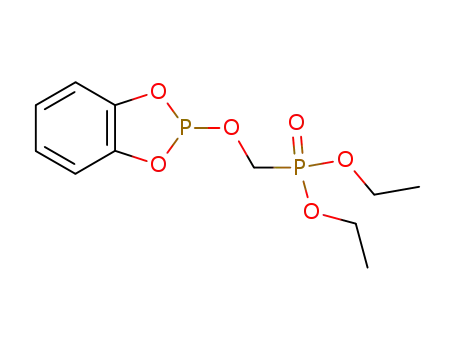 2-(α-diethoxyphosphinoylmethoxy)-4,5-benzo-1,3,2-dioxaphospholane