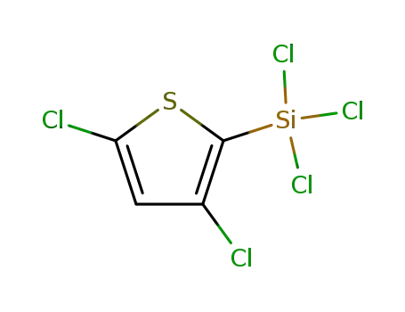 3,5-dichloro-2-(trichlorosilyl)thiophene