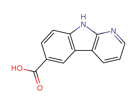 1-azacarbazole-6-carboxylic acid