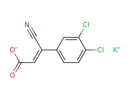 (Z)-3-Cyano-3-(3,4-dichlorophenyl)-2-propenoic acid potassium salt