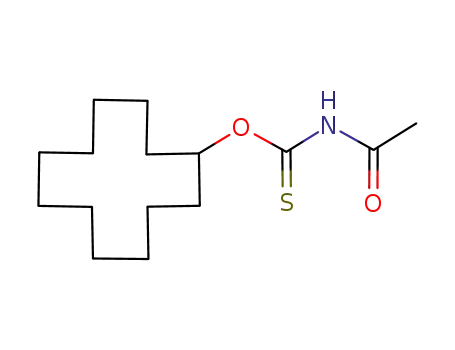 Acetyl-thiocarbamic acid O-cyclododecyl ester