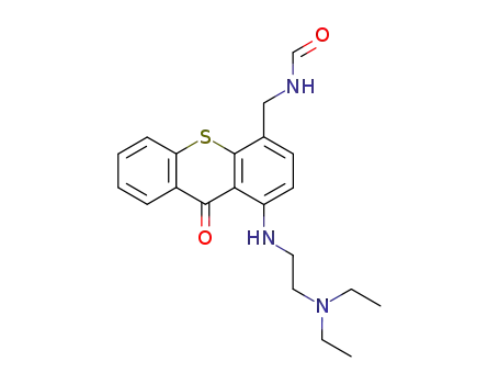 N-[[1-[[2-(diethylamino)ethyl]amino]-9-oxothioxanthen-4-yl]methyl]formamide
