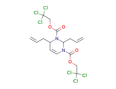 2,4-diallyl-1,3-bis(2,2,2-trichloroethoxycarbonyl)-1,2,3,4-tetrahydropyrimidine