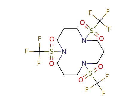 1,5,9-Tris-trifluoromethanesulfonyl-1,5,9-triaza-cyclododecane