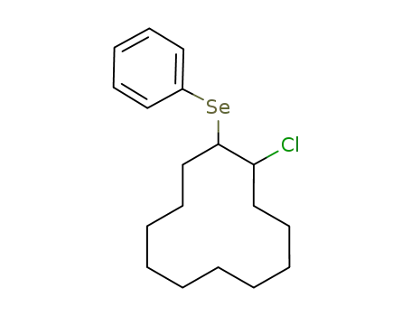 1-Chloro-2-phenylselanyl-cyclododecane