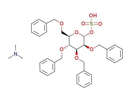 2,3,4,6-tetra-O-benzyl-α-D-mannopyranosyl sulfate