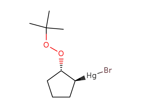 trans-2-bromomercurio-1-t-butylperoxycyclopentane