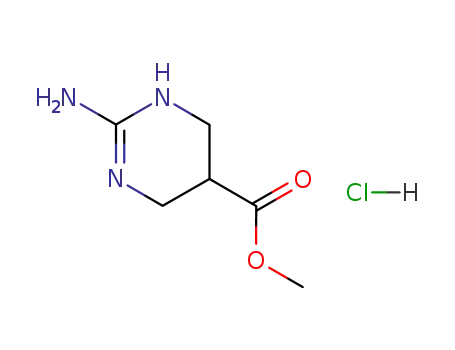 2-amino-5-(methoxycarbonyl)-1,4,5,6-tetrahydropyrimidine hydrochloride