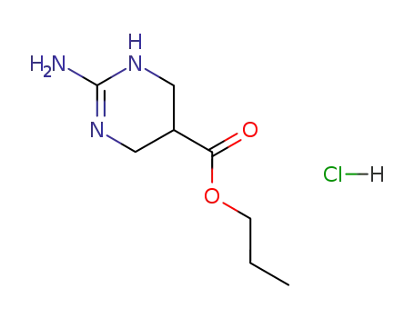 2-amino-5-(propyloxycarbonyl)-1,4,5,6-tetrahydropyrimidine hydrochloride