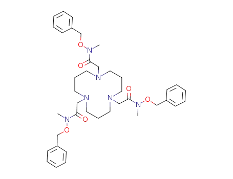 1,5,9-Triazacyclododecane-N,N',N''-tris(O-benzyl-N-methylacetohydroxamic acid)