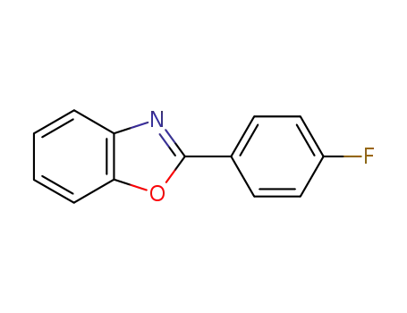 Molecular Structure of 397-54-6 (2-(4-Fluorophenyl)benzoxazole)