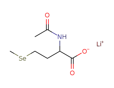 Lithium; 2-acetylamino-4-methylselanyl-butyrate