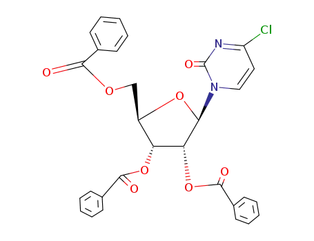 1-(2',3',5'-tri-O-benzoyl-β-D-ribofuranosyl)-4-chloro-2(1H)-pyrimidinone