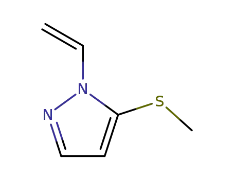 5-methylthio-1-vinylpyrazole