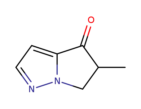 5-methyl-5,6-dihydro-4H-pyrrolo[1,2-b]pyrazol-4-one